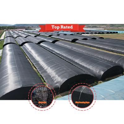 China Plastic Film and Shade Net Mushroom Farm Greenhouses Hot Galvanized Steel Structure for sale