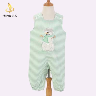 China High Quality Ankle Snowman Toddler Baby Clothes Cotton Baby Romper for sale