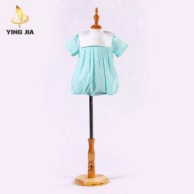 China Crotchless Opening and Backneck Cotton Newborn Kids Rising Infant Baby Romper Clothes Toddlers Clothes for sale