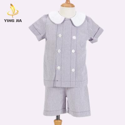 China 2020 spring baby sleeveless collar set pure cotton outwear summer boutique newborn clothing for sale