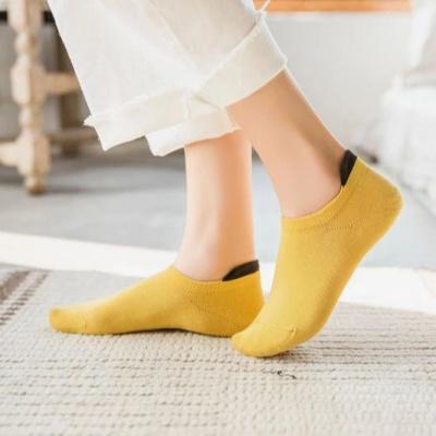 China New Arrival Antibacterial Japanese Fashion Summer Spring Thin Ankle Cotton Non Show Invisible Socks for sale