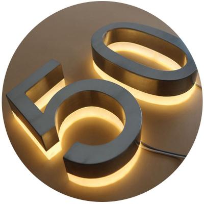 China Bar Electronic Component Transistor Led Letter Sign Office Custom Led Signage for sale