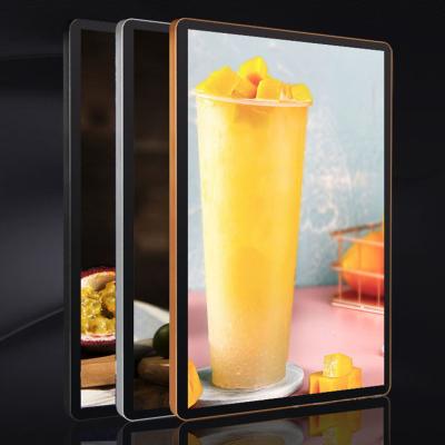 China Advertising low price display led magnetic light box frame aluminum frame light box extrusions sign board thin frame sales wall mounted light box for sale