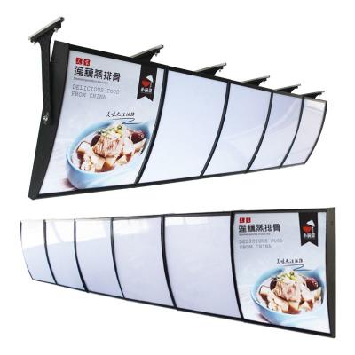 China Outdoor and Indoor Sign Board Led Macdonald's Menu Board Large Order Food KFC Mc Fast Food High Brightness LED Light Box Menu Display Light Box kfc for sale