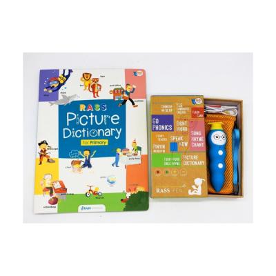 China Educational Toy Talking English Learning Talking Audio Pen with Learning Cards for Kids for sale