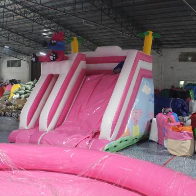 Κίνα cheap inflatable water slide for adult bouncy inflatable water slides for kids the hulk inflatable water slide for pool προς πώληση