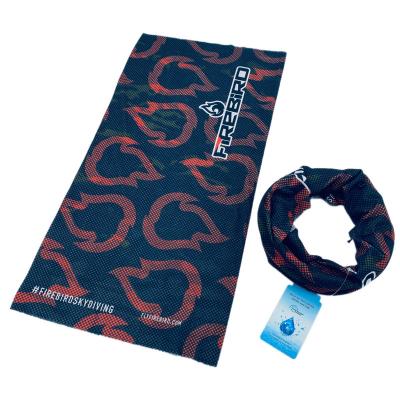 China rpet Recycled Seamless Face Mask 100% Elastic Reusable Tube Bandana Sublimation Print Custom Logo Seamless Face Mask for sale