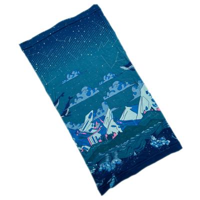 China Sports Outdoor Sports High Quality Antimicrobial 100% Bamboo Fiber Tube Scarf Bandana for sale