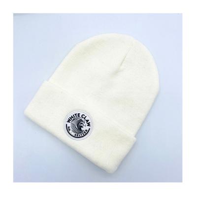 China OEM COMMON High Quality Custom Logo Acrylic Warm Knitted Winter Hats for sale