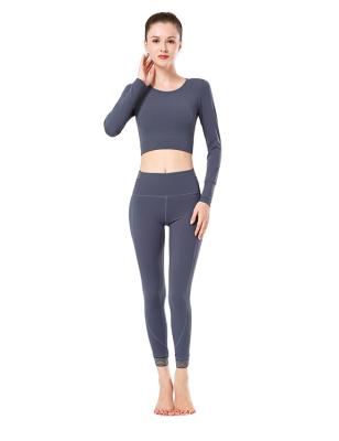 China 2021 Breathable Yoga Pants Sanded High Waist Pants Peach Hip Sweatpants Women's Yoga Pants for sale