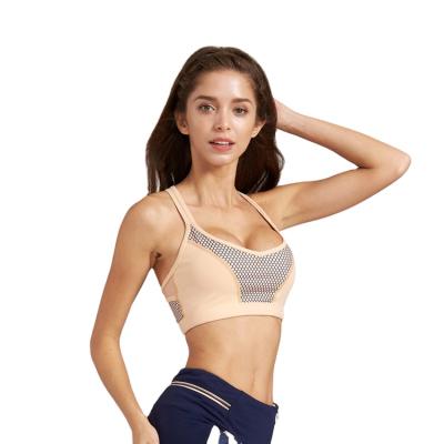 China Breathable American Sports Back Bra No Steel Ring Bra, Running Vest Women's Yoga Fitness Bra for sale