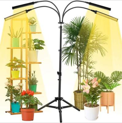 China Warehouse 4 Led Plant Grow Lights Full-Spectrum Folding Indoor Floor-standing Fill Light Green Plants and Flowers for sale