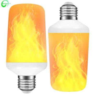 China Led Flame Effect Bulb Light Flickering Led Flame Lights Desk Lamp Flame Effect Electric Heater Light Effect Bulbs For Bar Party Decorations for sale