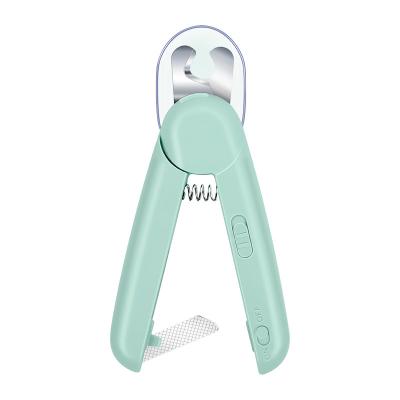 China Wholesale Hot Sale Viable Led Stainless Steel Pet Nail Scissors With Hidden Pet Nail Clipper for sale