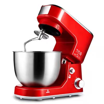 China Beater Ejector Button 5L Stainless Steel Dough Mixer For Home Food Prep 1000 W Use Easy Operate Stand Mixer for sale