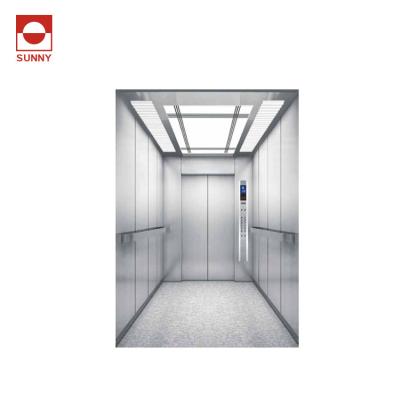 China Contemporary Large Space Elevator High Speed ​​Load 1600kg 21 People Comfort For Hospital for sale