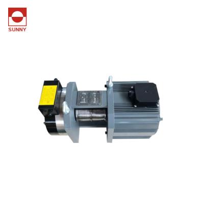 China DC110V Modern Elevator Parts Electric Elevator Gearless Machine for sale