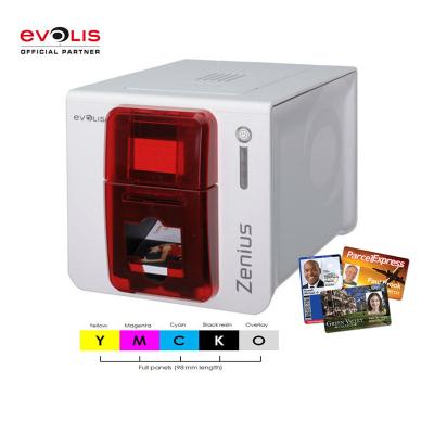 China Color Evolis Zenius PVC ID Printer Single Sided Small And Exquisite Plastic ID Card Printer for sale