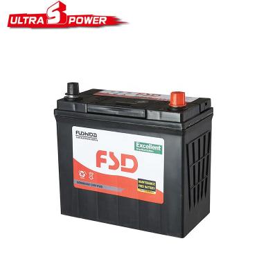 China Best quality 12v 50ah Japan Automotive lead acid jis car maintenance free Battery for sale