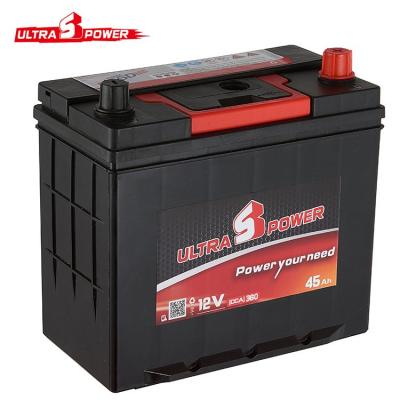 China Cheap price maintenance free car battery 12V 50AH Acid Lead Battery for sale