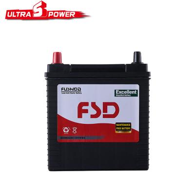 China High performance Sealed lead acid car battery 12V 36AH MF Car Battery with good plate for sale