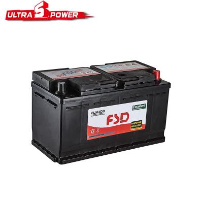 China Maintenance Free DIN 100amp12v lead acid battery car battery for sale