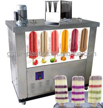 China Hot Selling Ice Cream Fruit Popsicle Machine With Mold/Automaticice Lollipop Making Machine/High Quality Ice Popsicle Machine From China for sale