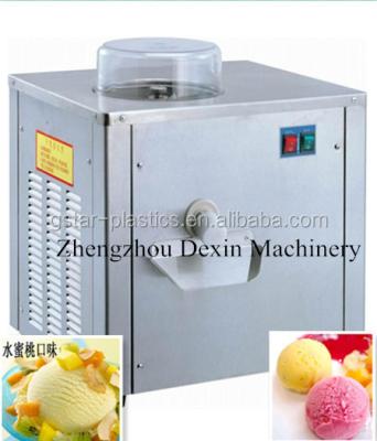 China Commercial YBQ105 Mini Counter Hard Ice Cream Maker Machine 59x59x63cm for sale