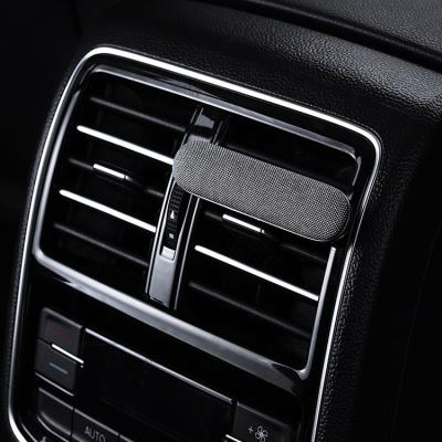 China Zinc Alloy Fabric+ABS++PP Promotion Aromatherapy Purifier Scent Diffuser Car Air Freshener With Three Scents for sale