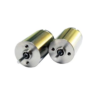 China 16mm 12 volt dc neodymium magnet motor totally enclosed coreless dc for sale