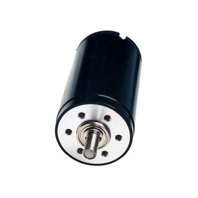 China Totally Enclosed 5500RPM 30mm 24V Coreless DC Motor With Dual Shaft for sale