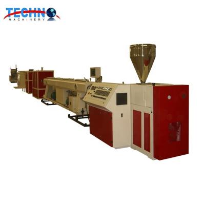 China PPR Plastic PE Pipe Production Machine / Water Pipe Manufacturing Line / Three-Layer Pipe Extrusion Machine for sale