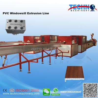 China Automatic high quality profile pvc profile machine for making window sill with long service for sale