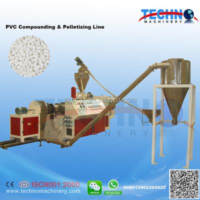 China Twin Screw Pellets Extruder For Plastic Compounding for sale