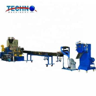 China TPR, TPU, EVA granules etc. Pelletizing Compound Plastic Pellet Machine / Extruder Production Line for sale