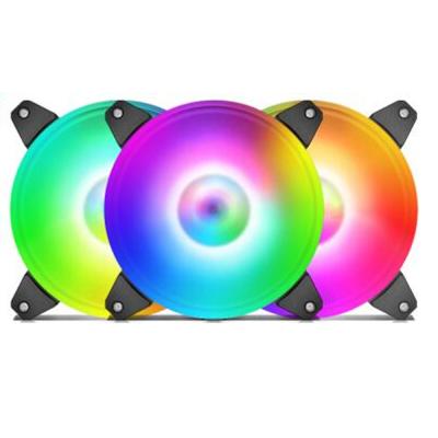 China Computer Case Computer Case Fan 120MM RGB Fan CPU Cooler RGB Fan for sale