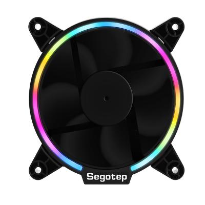 China Support RGB Computer Case Fan 120mm RGB Fan Case Cooler RGB Fan for sale