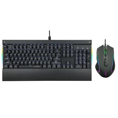 China For Wholesale Price E-ELEMENT Z727 Keyboard Mouse Gamer RGB Gaming Mouse Keyboard Desktop Combs for sale