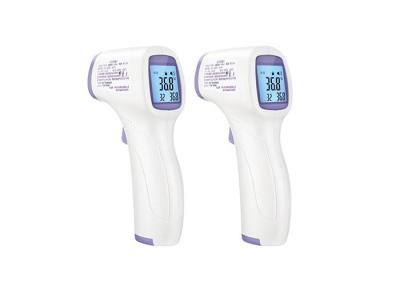 China Infrared electronic thermometer forehead thermometer heat gun handheld thermometer household temperature gun for sale