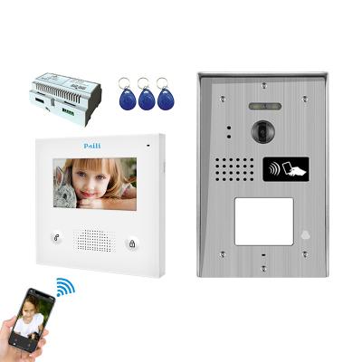 China Wire Quality Video Intercom Beautiful Waterproof/Waterproof Video Door Phone For Face To Face Home Maintenance Access Control System for sale