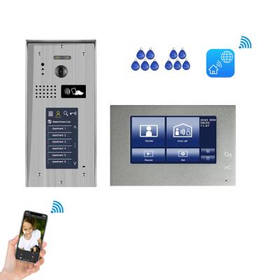 China Waterproof / Waterproof Multi Room 2 Intercom Security Intercom Intercom Two Monitors Video Intercom Wired Wifi for sale