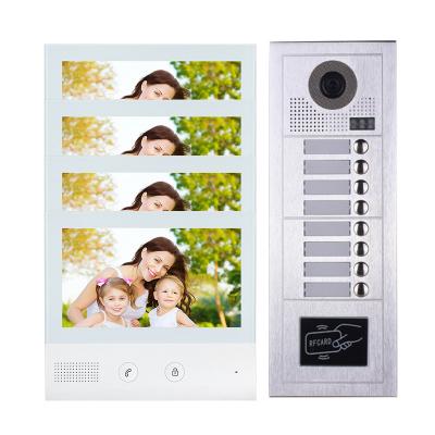 China 7 inch video door phone bells access control smart home villa waterproof/waterproof system/door for sale