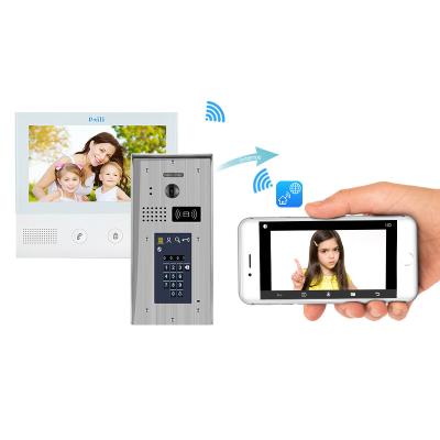 China Security Video New Product Video Access Control Intercom Voice Intercom Intelligent Video Doorphone System for sale