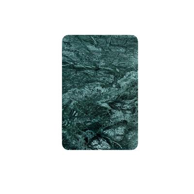 China Simple Simple Green Marble Rectangle Tray And Coffee Table 30*20*1cm Tray Decor for sale