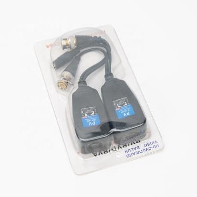 China Wholesale rf power supply PV 2 twisted pair in-1 twisted pair in-1 transmitter hd connector passive adapter video coaxial bnc connector for sale