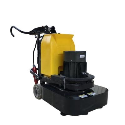 China Home use 630mm concrete plate grinding machine 12pcs concrete floor grinder for sale 7.5kw frequency inverter type floor grinding machine for sale