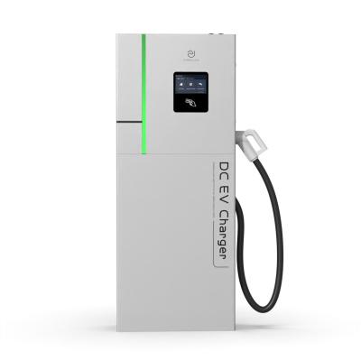 China Charging Electric Car Charging Ocpp DC Charging Station Battery 30kw 40kw 50kw Ccs Ev Commercial Fast Charger DC Wallbox Station For Electric Cars Vehicles for sale