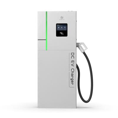 China Charging Electric Car Charging Wallbox 30kw Intelligent Vehicle Gigabyte T Credit Card Payment Ocpp Ev Charger Station for sale