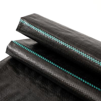 China China PP Woven Weed Mat Fabric Weed Mat Black UV Weed Mat Factory Plant Nursery Industrial Wholesale Agricultural Membrane Weed Control for sale