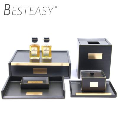 China Custom Made Hotel Bathroom Amenities Accessories Set for sale